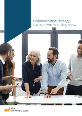 Communicating Strategy: It all starts with the strategy review (2019)