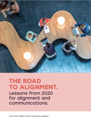The Road to Alignment. Lessons from 2020 for alignment and communications. (2020)